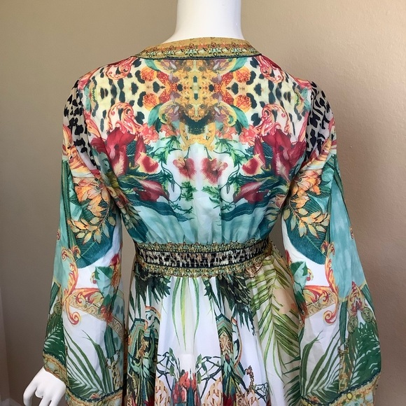 Miss Rosier Floral and Animal Print Maxi Dress - Picture 8 of 13